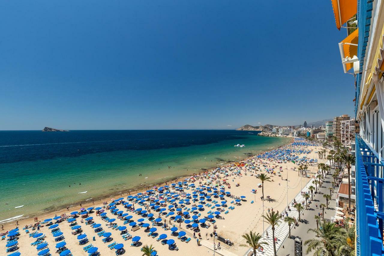 Las Palmeras 10A Lägenhet Benidorm Exteriör bild