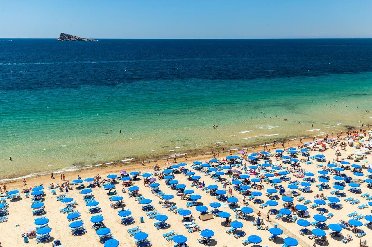 Las Palmeras 10A Lägenhet Benidorm Exteriör bild